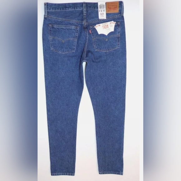 LEVI'S 501 Cone Mills, White Oak, Selvedge Button-fly Skinny Jeans Sz 27x28 - Picture 8 of 10